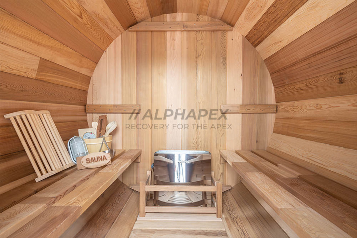 Barrel Sauna - AlphApex