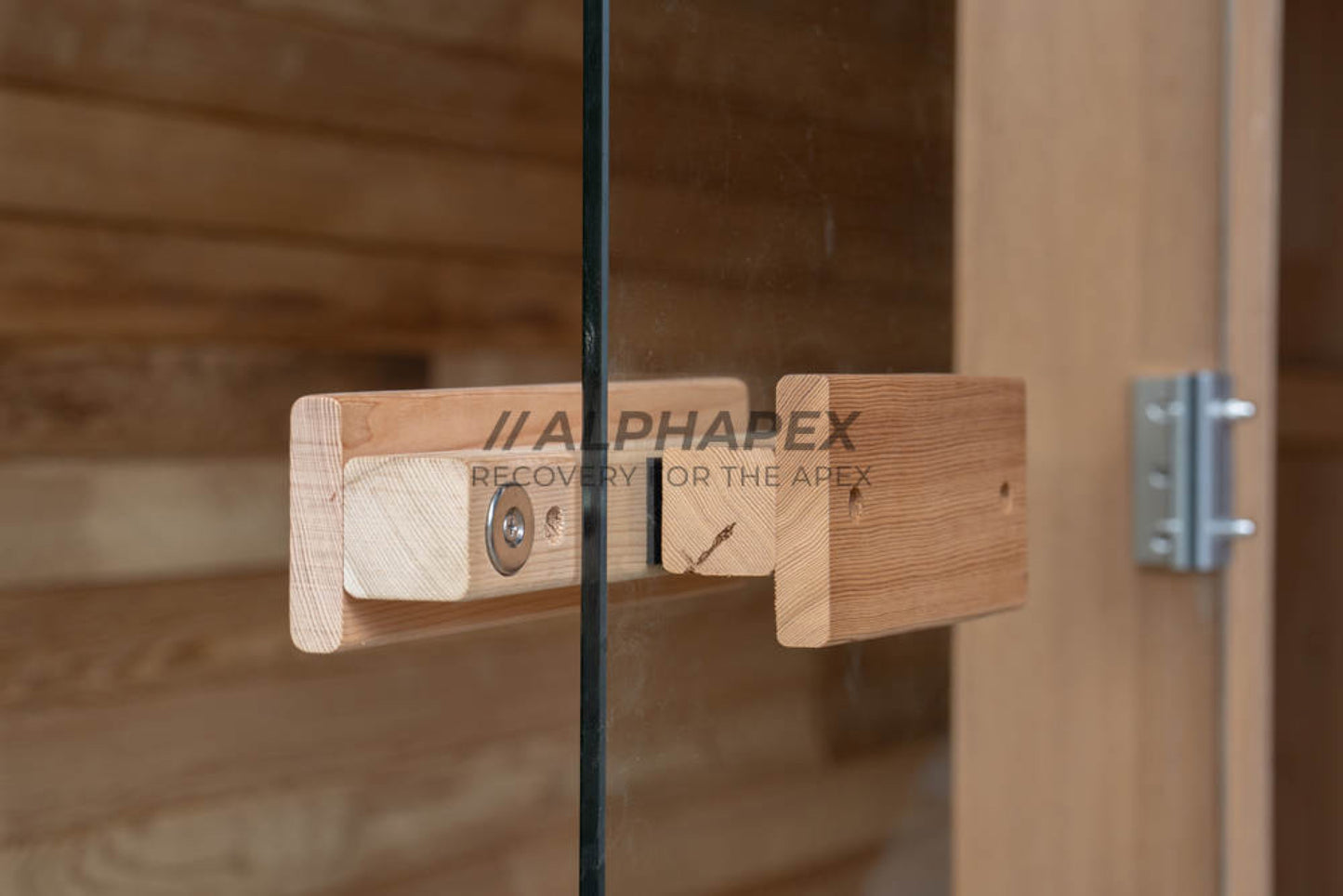 Barrel Sauna/ Full glass front - AlphApex