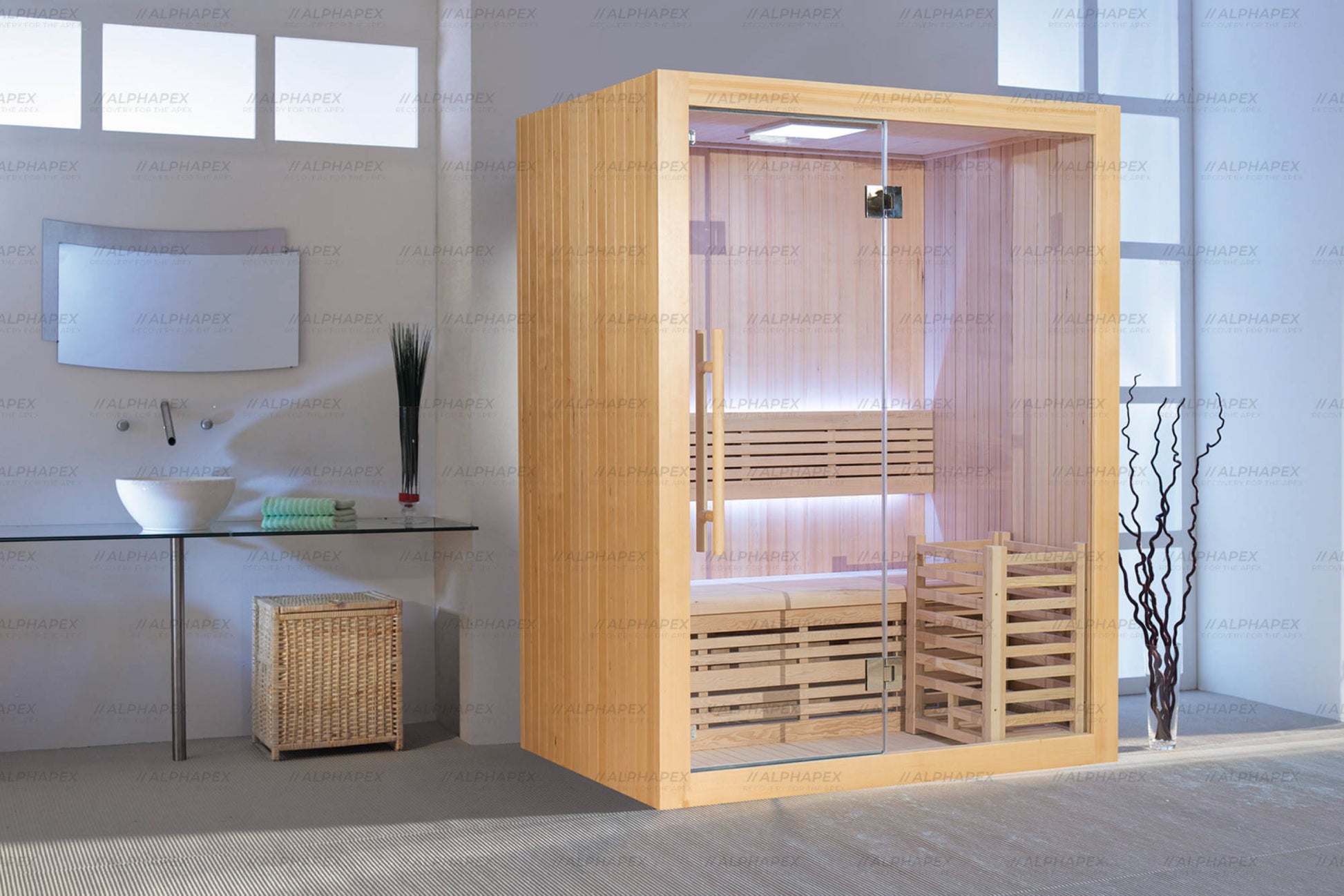 Indoor Sauna/ 1-2 Person - AlphApex