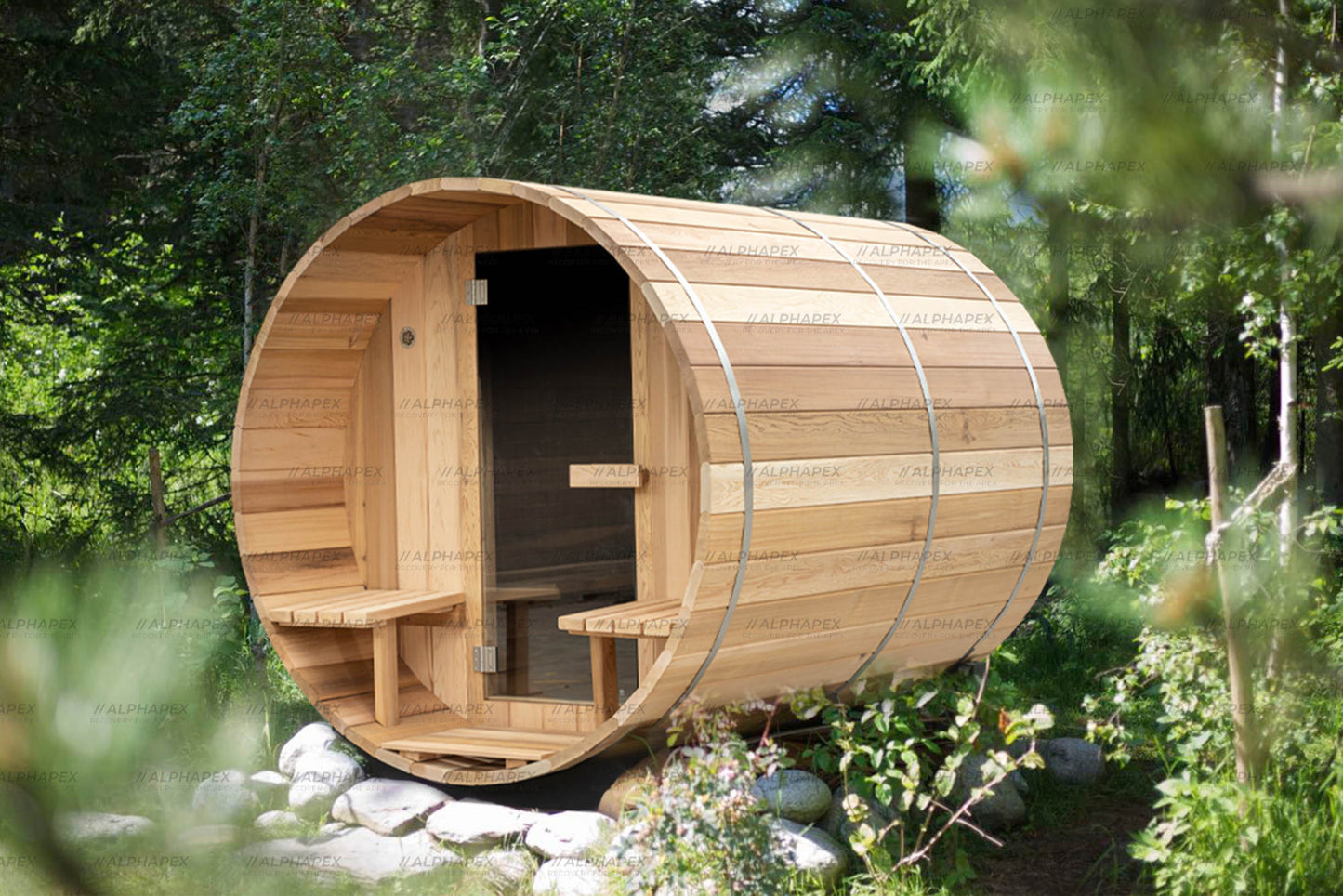 Barrel Sauna - AlphApex